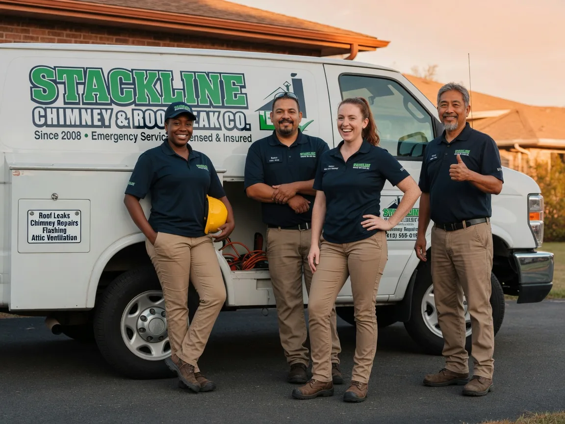 Chimney flashing repair company in Fremont, WI